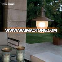 Vintage Style 220V Waterproof Aluminum Outdoor Pendant Lamp